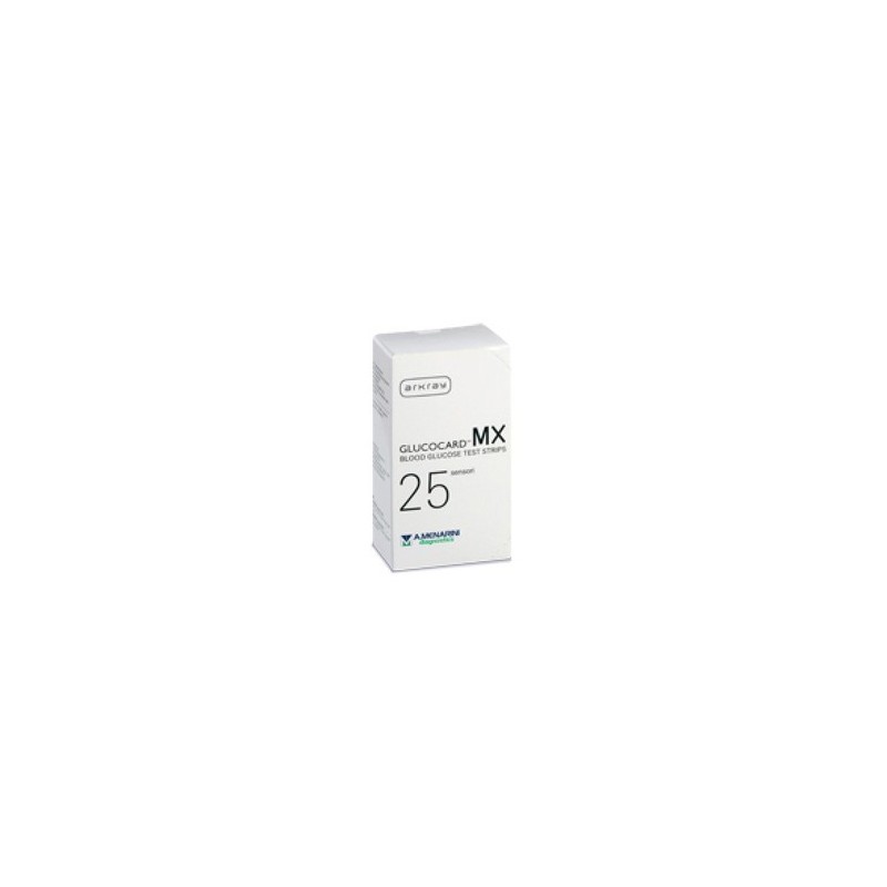 Menarini Diagnostic Glucocard Mx Strisce Reattive 25 Pezzi