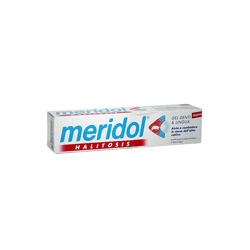 Meridol Halitosis Gel Dentifricio Alitosi Denti e Lingua 75 ml