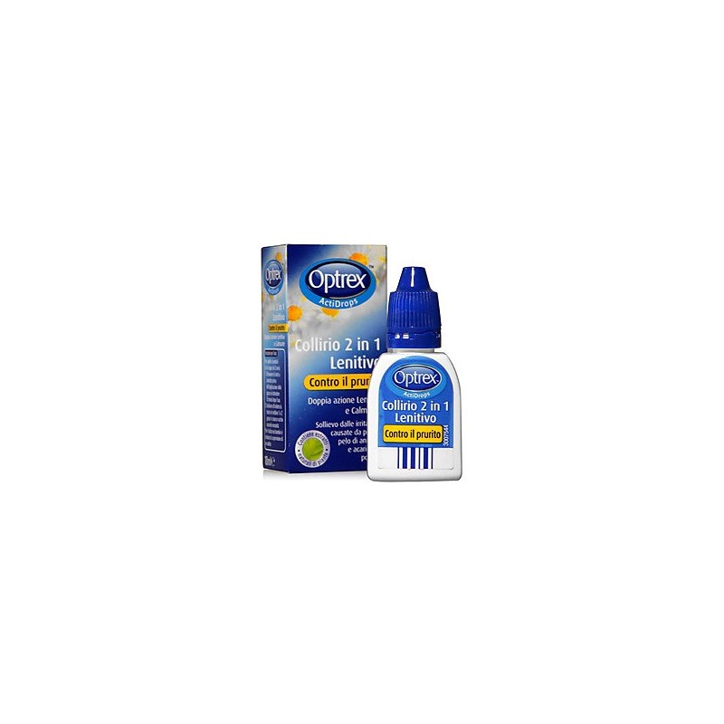 Optrex Actidrops Collirio 2 in 1 Antiprurito Occhi 10 Ml