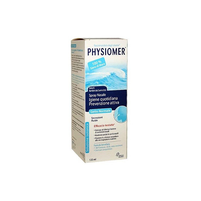 Physiomer CSR Spray Pulizia Nasale Getto Normale 135 ml