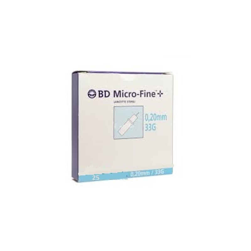 BD Microfine 25 Lancette Pungidito 33g