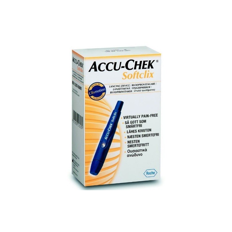 Roche Accu-Chek Softclix Penna Pungidito + 25 Lancette