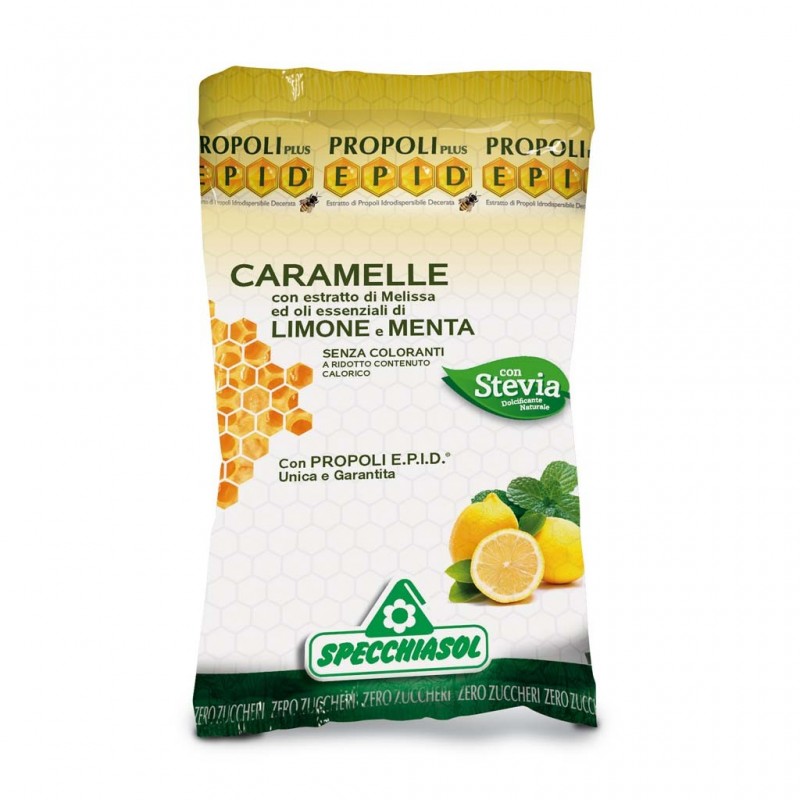 Specchiasol Epid Caramelle Gola Melissa, Limone e Menta 24 pezzi Specchiasol Epid Caramelle Gola Melissa, Limone e Menta 24 pezzi