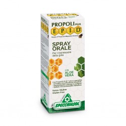 confezione di Specchiasol Epid Propoli Plus Spray per la Gola con Aloe 15ml confezione di Specchiasol Epid Propoli Plus Spray per la Gola con Aloe 15ml