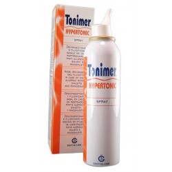 Tonimer Spray Hypertonic Soluzione Ipertonica Decongestionate Fluidificante Nasale 125 ml