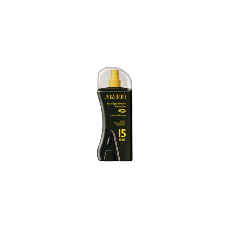 Angstrom Latte Solare Spray Protezione Bassa SPF15 200 ml