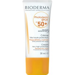 Bioderma Photoderm Spot Crema Solare Protezone Alta SPF50+ Crema Viso Cicatrici 30 ml