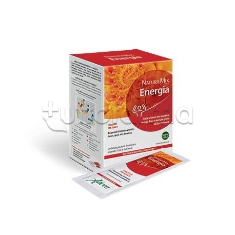 Aboca Natura Mix Advanced Energia 20 Bustine Orosolubili Energizzanti Aboca Natura Mix Advanced Energia 20 Bustine Orosolubili Energizzanti