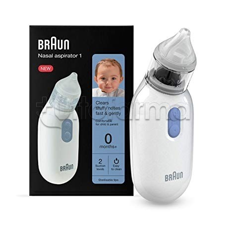 Braun Aspiratore Nasale Elettronico per Bambini