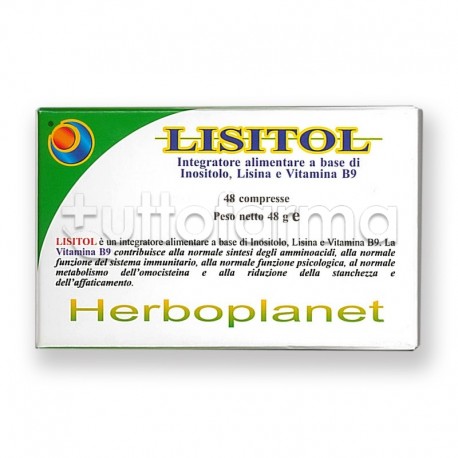 Herboplanet Lisitol 48 Compresse