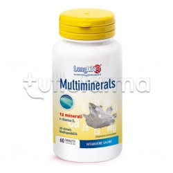 LongLife Multiminerals Integratore 60 Tavolette LongLife Multiminerals Integratore 60 Tavolette