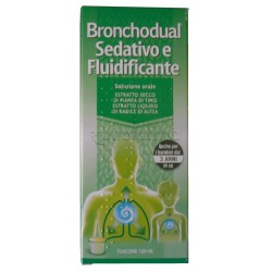 Bronchodual Sedativo e Fluidificante Soluzione Orale 120ml per Tosse Grassa Bronchodual Sedativo e Fluidificante Soluzione Orale 120ml per Tosse Grassa
