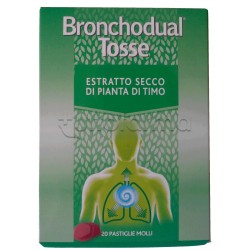 Bronchodual Tosse 20 Pastiglie Molli per Tosse Grassa Bronchodual Tosse 20 Pastiglie Molli per Tosse Grassa