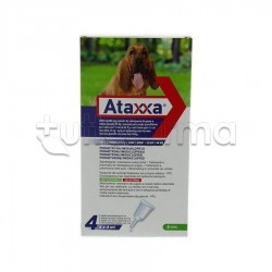 Ataxxa Antiparassitario per Cani oltre 25kg 4 Pipette Spot-On