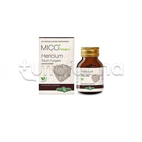 Erba Vita Mico Integra Hericium Integratore Alimentare GastroIntestinale 60 Capsule Erba Vita Mico Integra Hericium Integratore Alimentare GastroIntestinale 60 Capsule