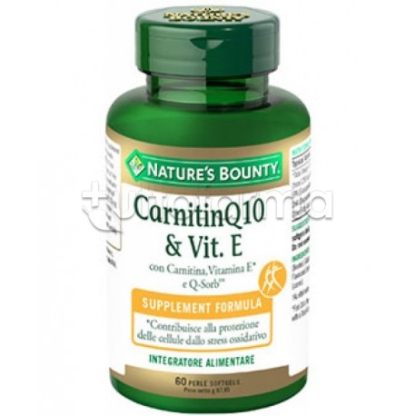 Nature's Bounty CarnitinQ10 & Vit. E 30 Perle