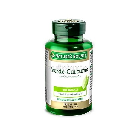 Verde-Curcuma Integratore Antiossidante 60 Capsule