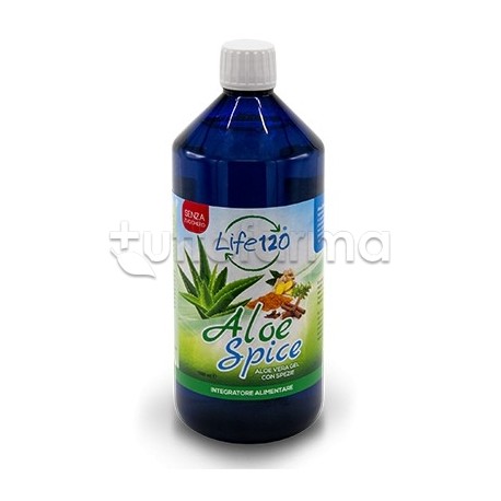 Life120 Aloe Spice Integratore Antiossidante e Depurativo 1000ml