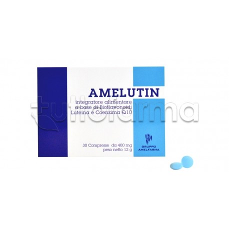 Amelutin Integratore Antiossidante 30 Compresse Amelutin Integratore Antiossidante 30 Compresse