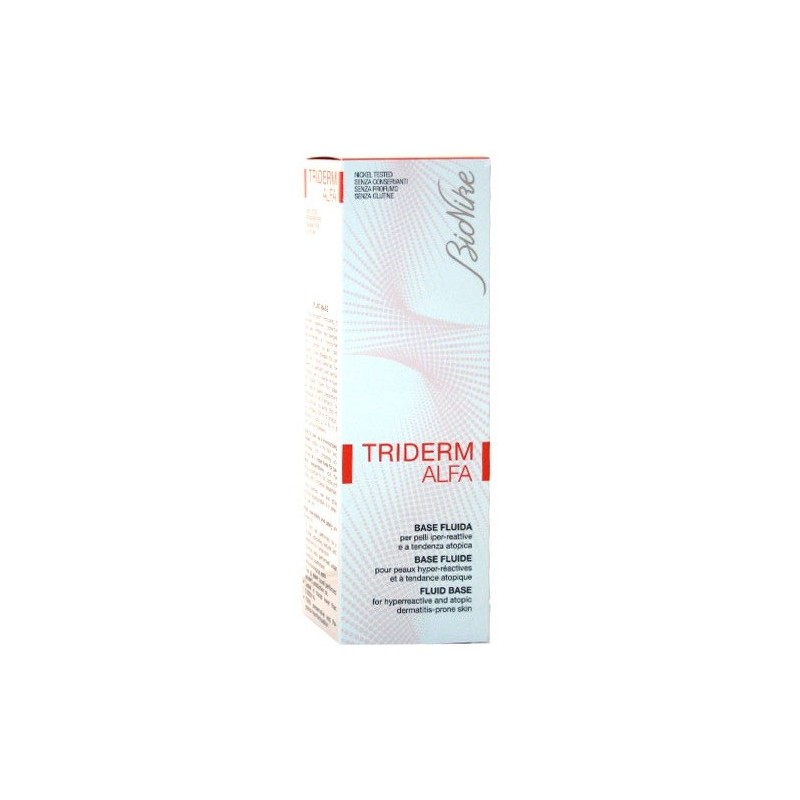 Bionike Triderm Alfa Base Fluida Emulsione Idratante Pelle Secca 200 ml
