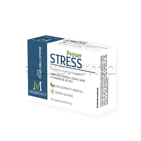 Mediplant Proser Stress Integratore per Umore 30 Capsule