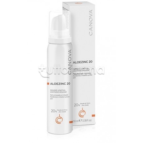Canova Aloezinc 20 Mousse Lenitiva Arrossamenti 100ml Canova Aloezinc 20 Mousse Lenitiva Arrossamenti 100ml
