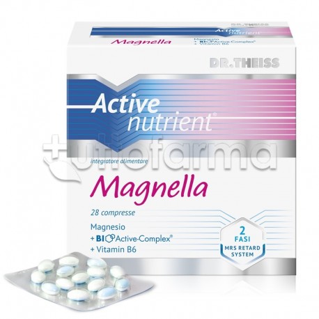 Dr.Theiss Magnella Integratore Di Magnesio 28 Compresse Dr.Theiss Magnella Integratore Di Magnesio 28 Compresse