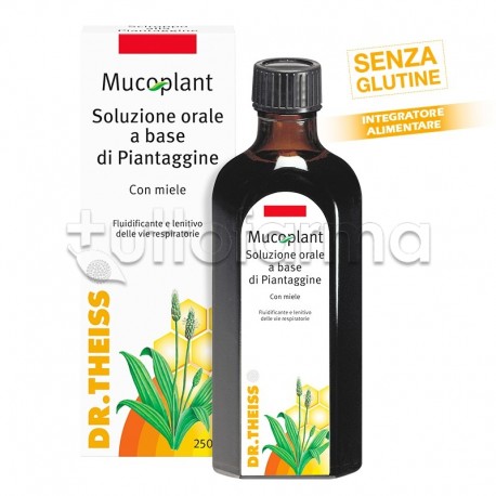 Dr.Theiss Mucoplant Piantaggine Sciroppo Per Tosse E Catarro 250ml