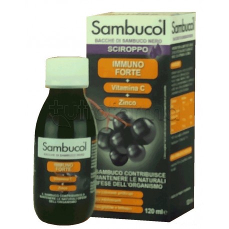 Sambucol Immuno Forte Sciroppo per Difese Immunitarie 120ml