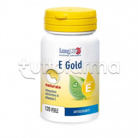 LongLife E Gold Integratore di Vitamina E 120 Perle