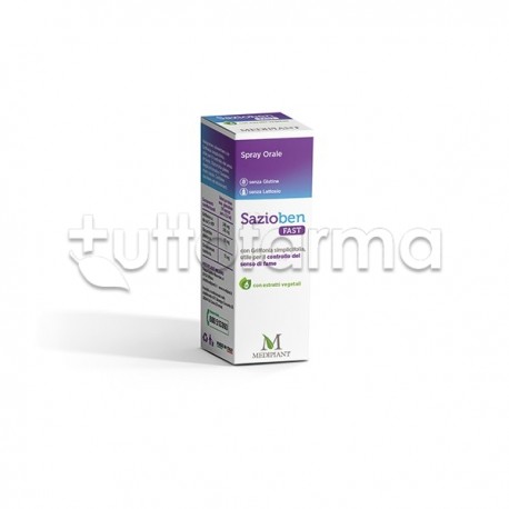 Sazioben Fast Integratore per Controllo Senso di Fame Spray 30ml Sazioben Fast Integratore per Controllo Senso di Fame Spray 30ml