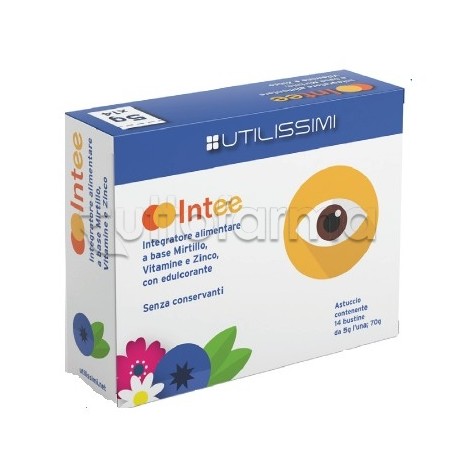 Utilissimi Intee Integratore per la Vista 14 Bustine Utilissimi Intee Integratore per la Vista 14 Bustine