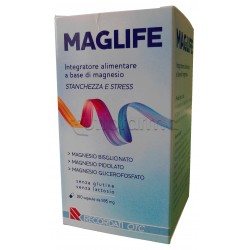 MagLife Integratore Magnesio per Stanchezza 100 Capsule