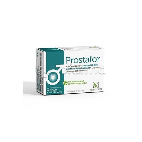 Mediplant Prostafor Integratore per Prostata 30 Capsule