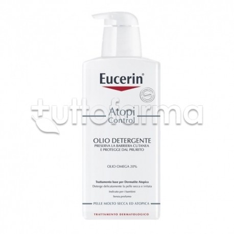 Eucerin AtopiControl Olio Detergente per Pelli Secche e Sensibili 400 ml