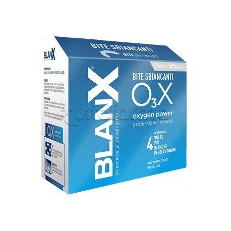 Blanx O3X Oxygen Power Bite Trattamento Sbiancante 10 Pezzi