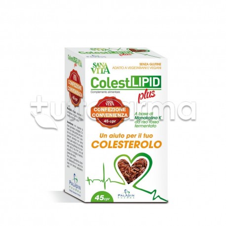 Sanavita Colest Lipid Plus Integratore per Colesterolo 45 Compresse
