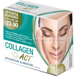 confezione Collagen ACT Integratore Collagene Per Pelle 10 Bustine confezione Collagen ACT Integratore Collagene Per Pelle 10 Bustine