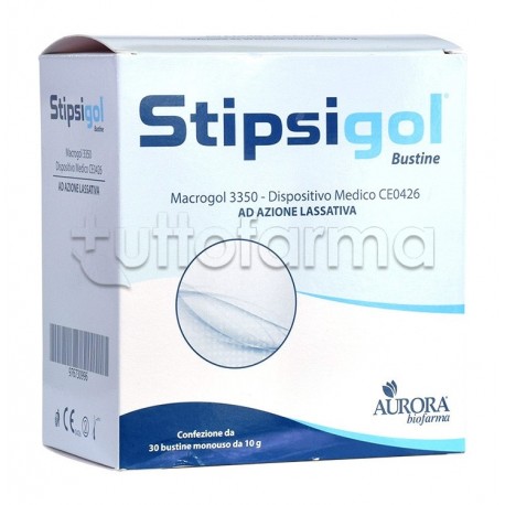 Stipsigol Macrogol 30 Bustine per Stitichezza