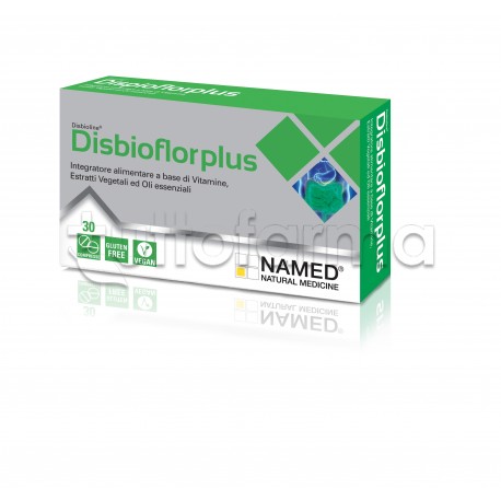 Named Disbioflor Plus per Gonfiore e Digestione 30 Compresse