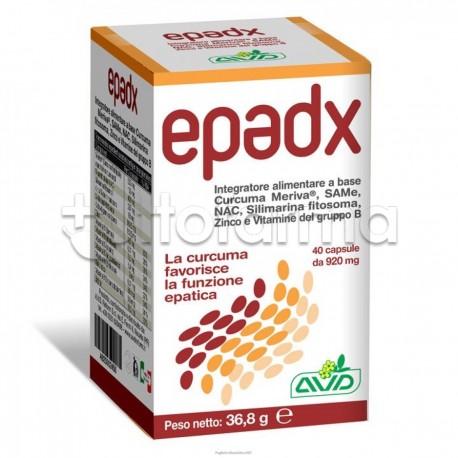 EpaDx AVD Integratore Depurativo Fegato 40 Caosule