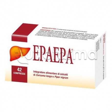 EpaEpa Integratore per Fegato e Depurazione 42 Compresse