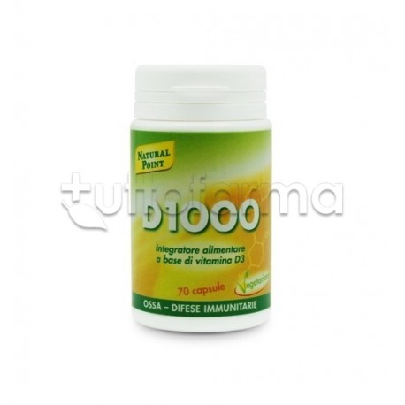 Natural Point Vitamina D1000 70 Capsule