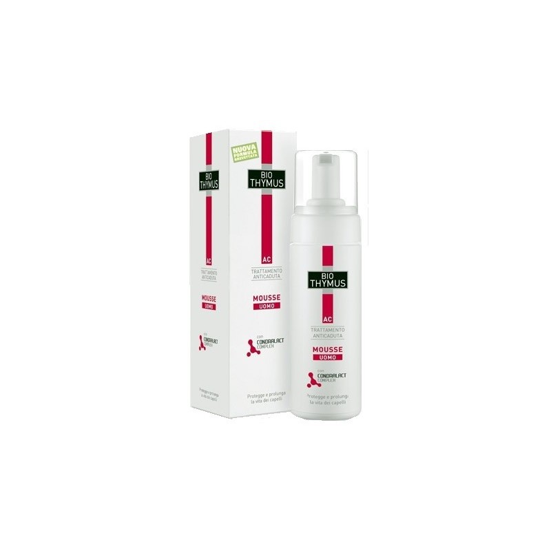 Biothymus Ac Mousse Uomo Trattamento Anticaduta 150 ml Biothymus Ac Mousse Uomo Trattamento Anticaduta 150 ml