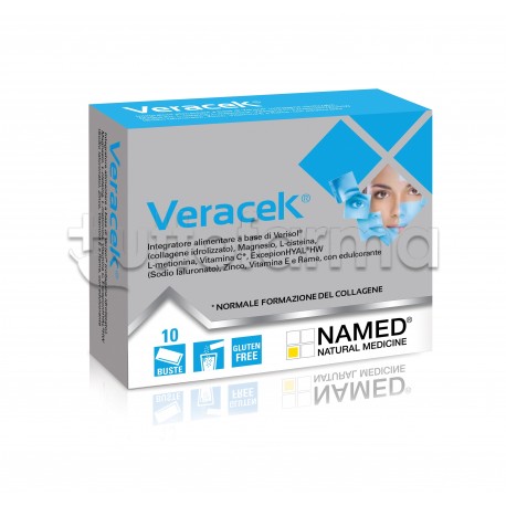 Named Veracek Integratore Antiossidante per Salute Pelle 40 Compresse