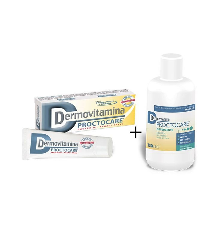 Dermovitamina Proctocare Os Crema 30ml + Proctocare Detergente 150ml -  TuttoFarma