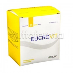 Eucrovit Integratore con Potassio e Magnesio 20 Bustine Eucrovit Integratore con Potassio e Magnesio 20 Bustine