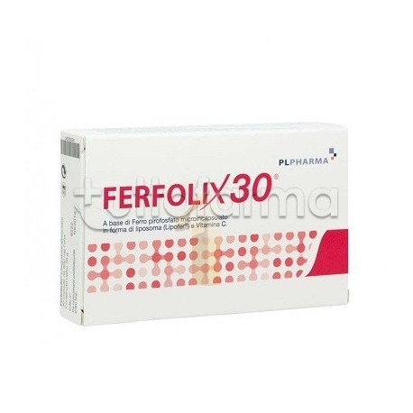 Ferfolix 30 Integratore di Ferro 30 Capsule
