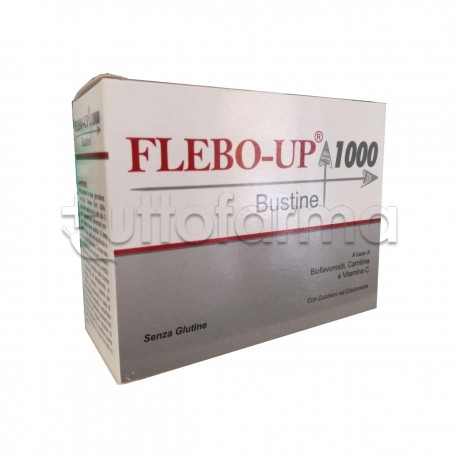 Flebo-Up 1000 Integratore per Gambe e Microcircolo 18 Bustine