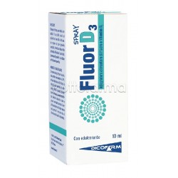 FluorD3 Integratore per Denti e Ossa Spray 10ml